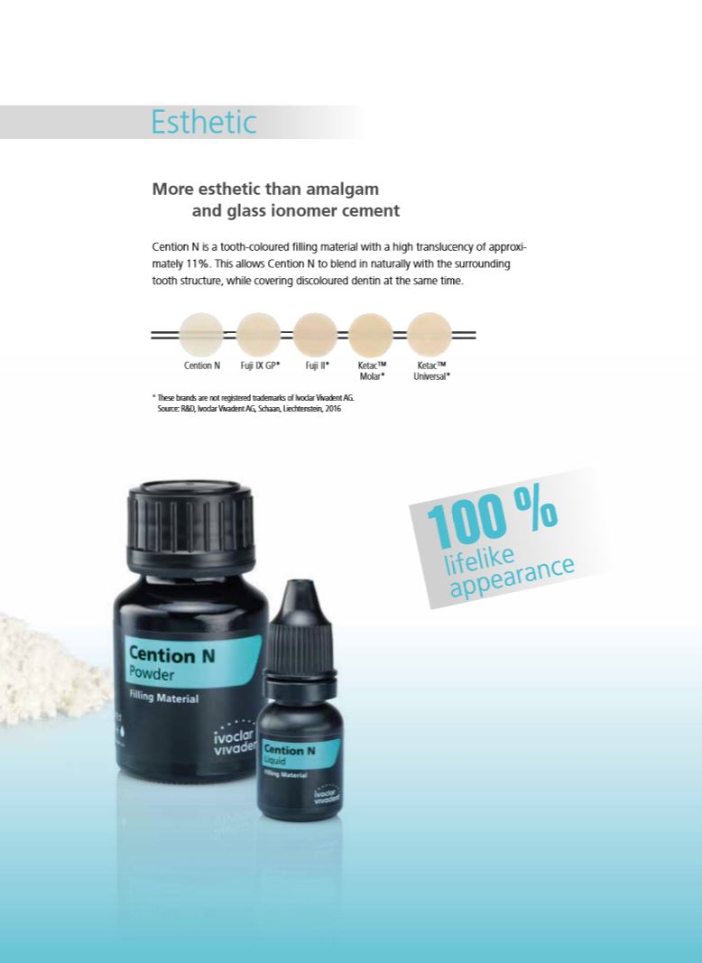 Cention® N Amalgam Alternative