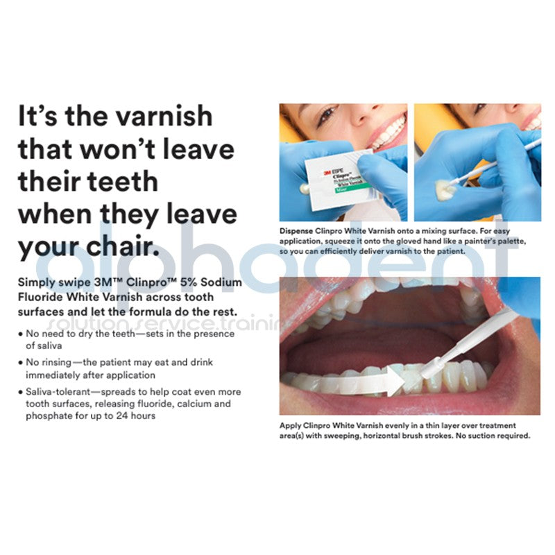 Clinpro™ White Varnish (20 x 0.5ml, Melon)