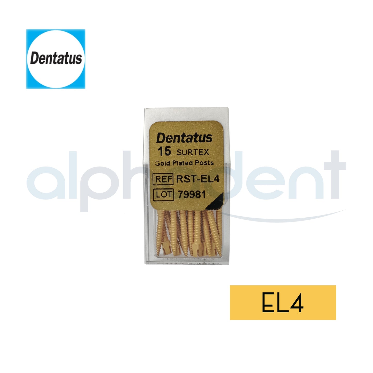 Surtex Sterile Gold Plated Refills