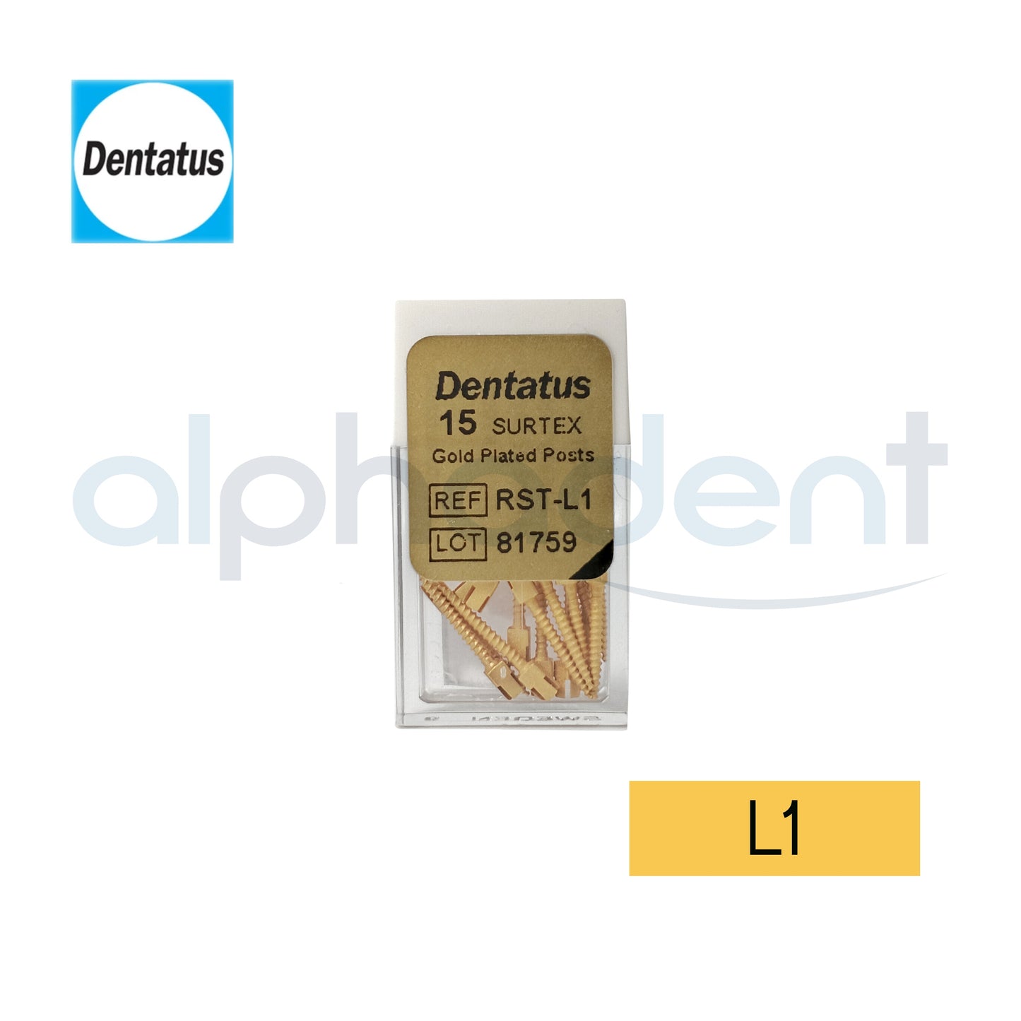 Surtex Sterile Gold Plated Refills