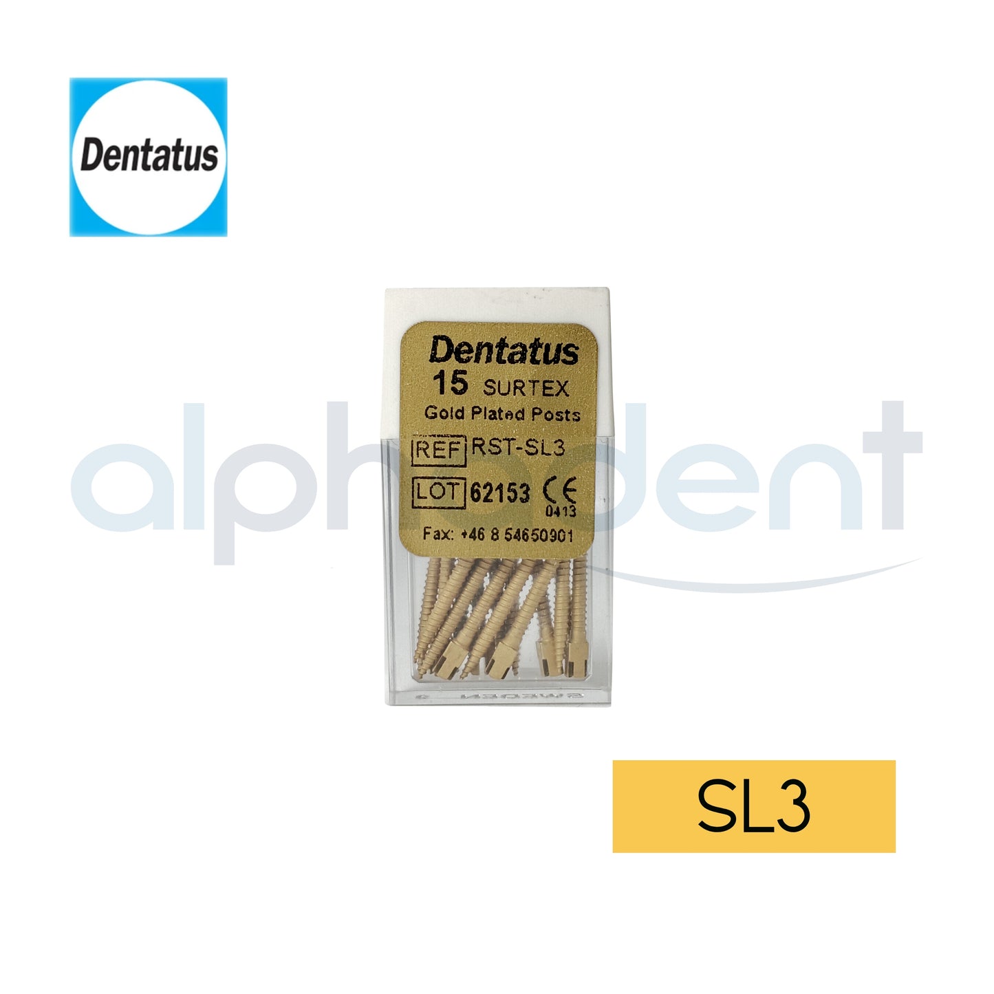 Surtex Sterile Gold Plated Refills