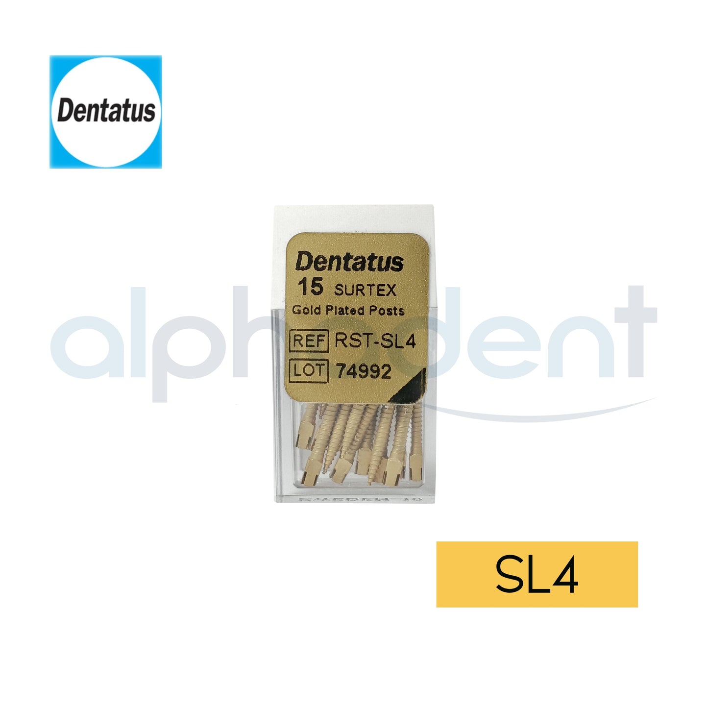 Surtex Sterile Gold Plated Refills