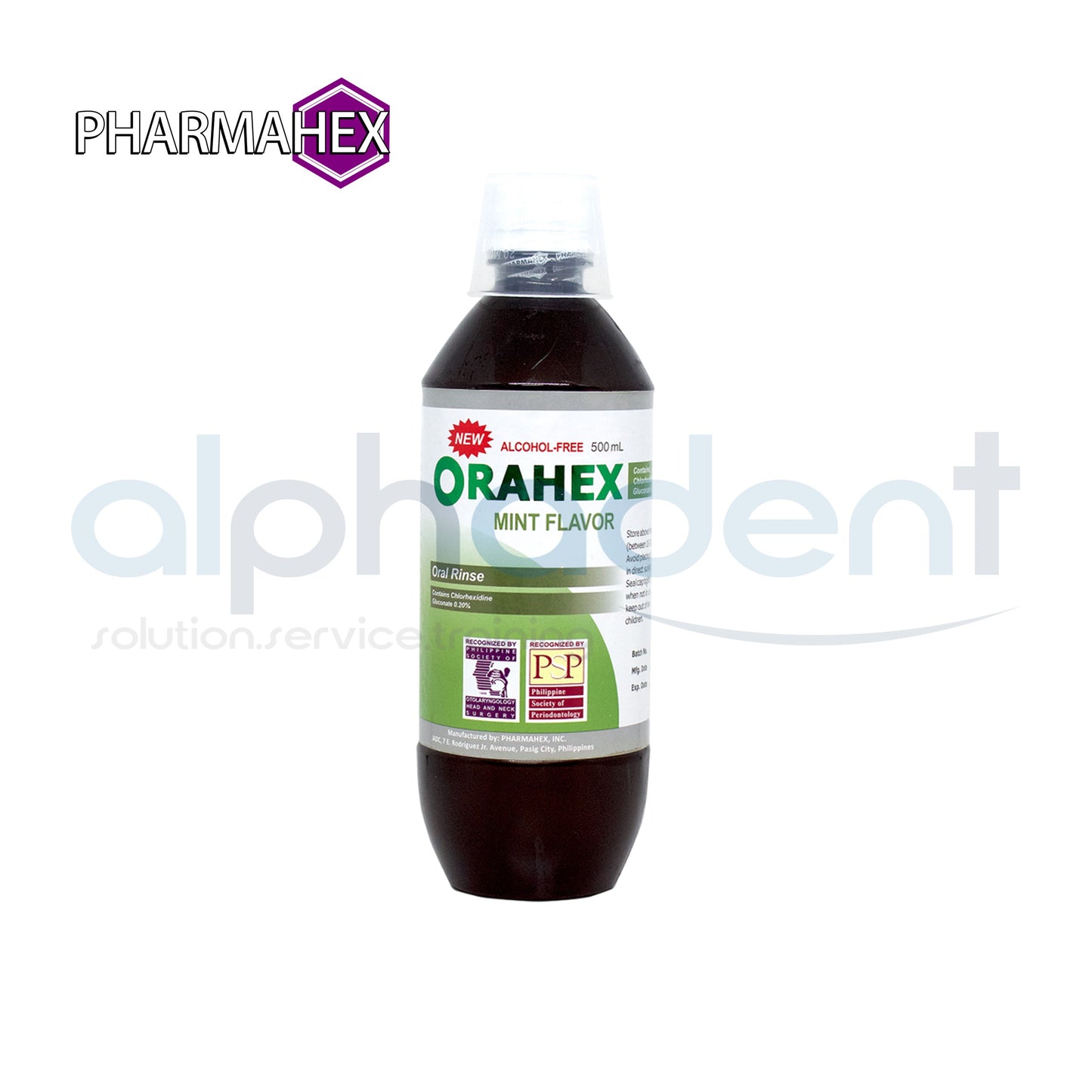 Orahex Alcohol Free 500ml