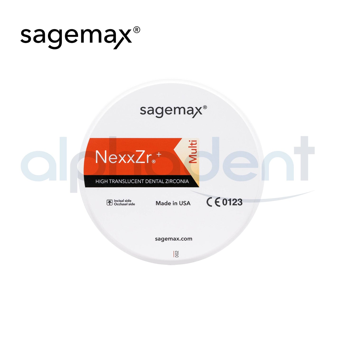 Sagemax Zirconia Disc High Translucent Multi (Nexxzr Plus Multi)