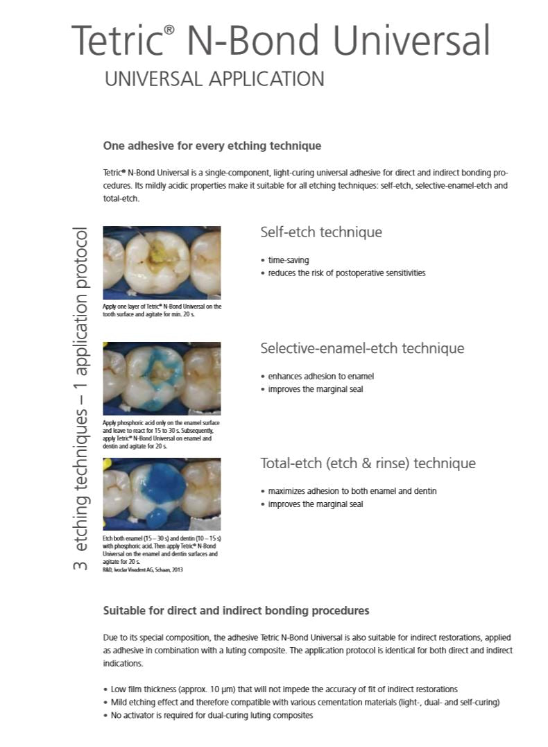 Tetric® N-Bond Universal Bonding Agent