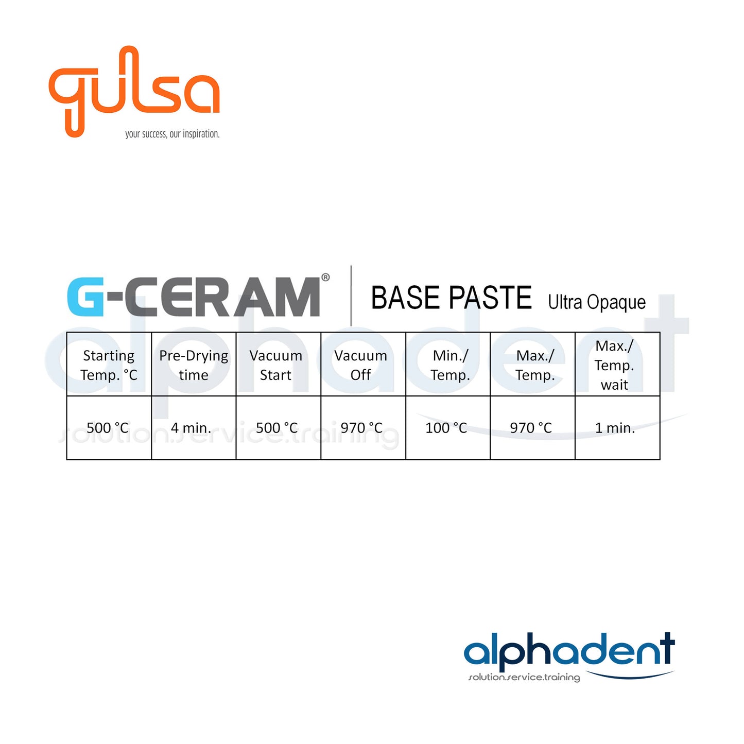 G-Ceram® Base Paste 4g (Ultra Opaque)