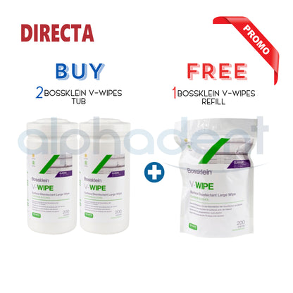 Bossklein V-Wipes Disinfectant Wipes