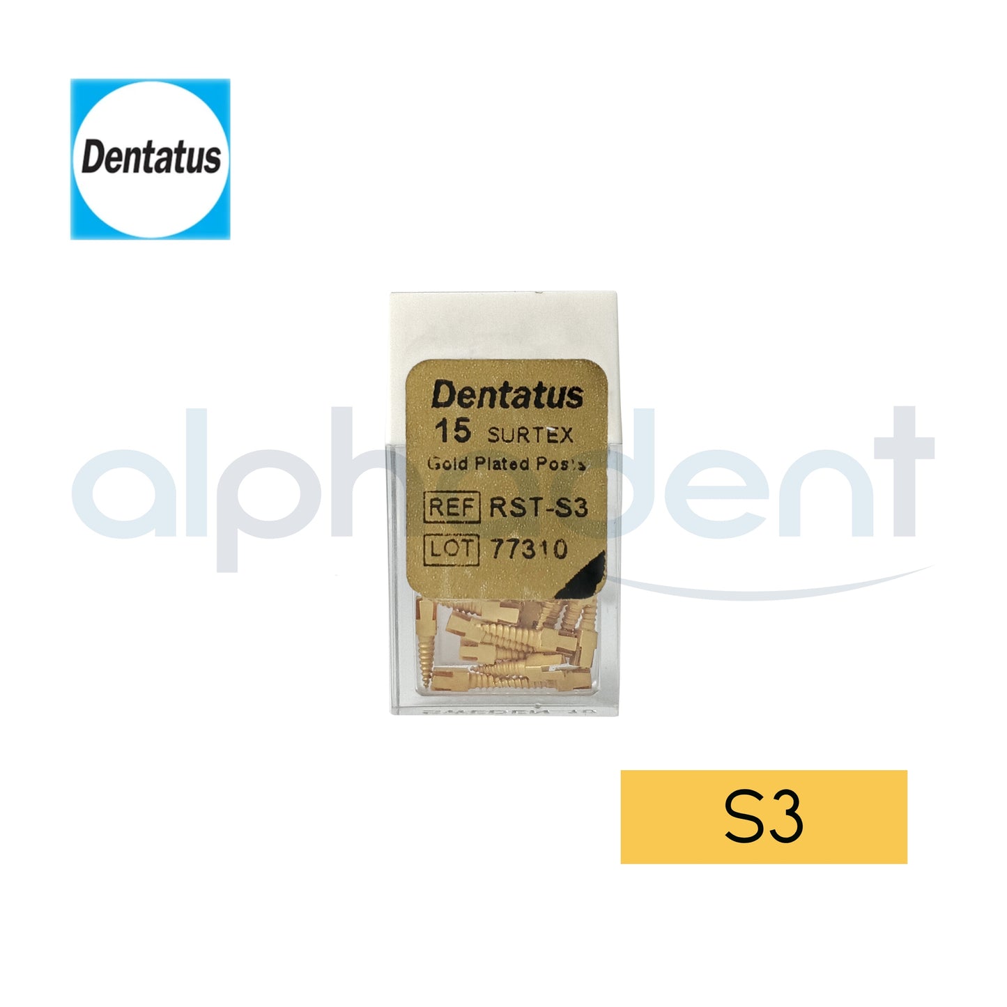 Surtex Sterile Gold Plated Refills
