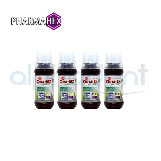 Orahex Alcohol Free 120ml Bundle