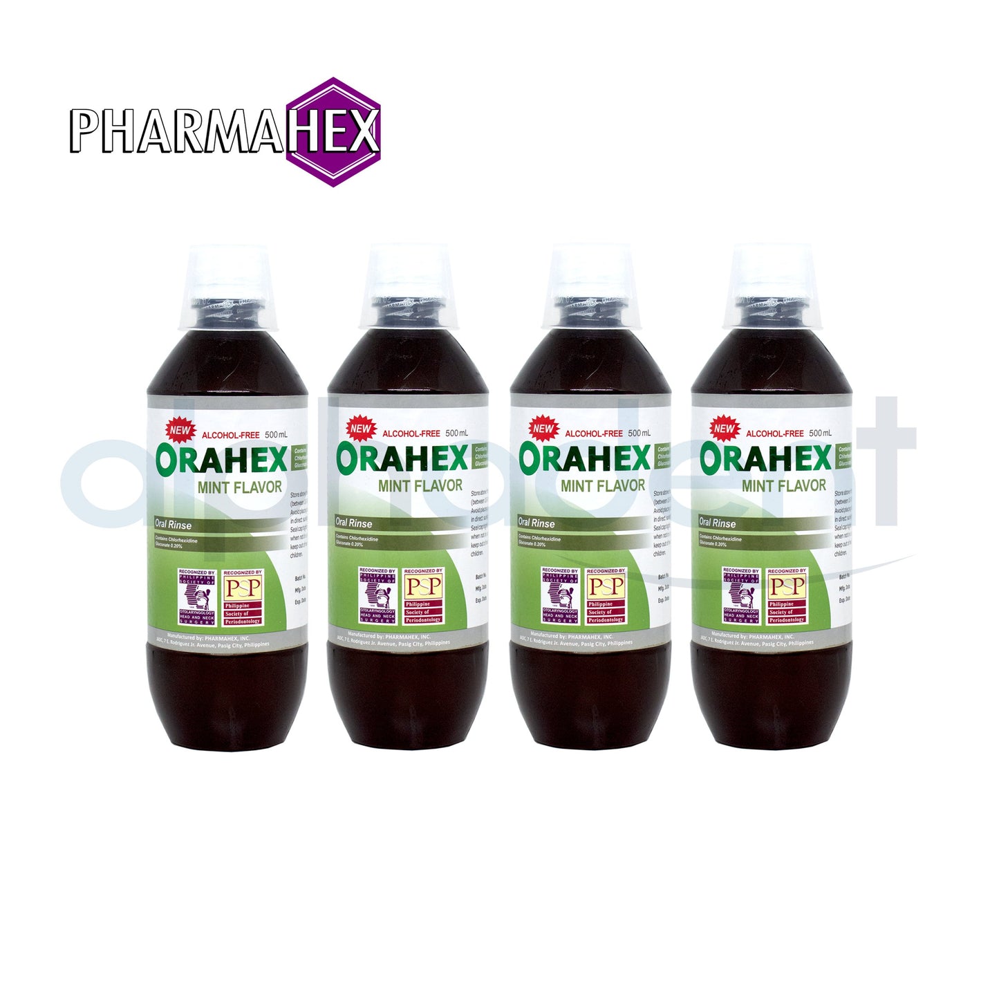 Orahex Alcohol Free 500ml Bundle