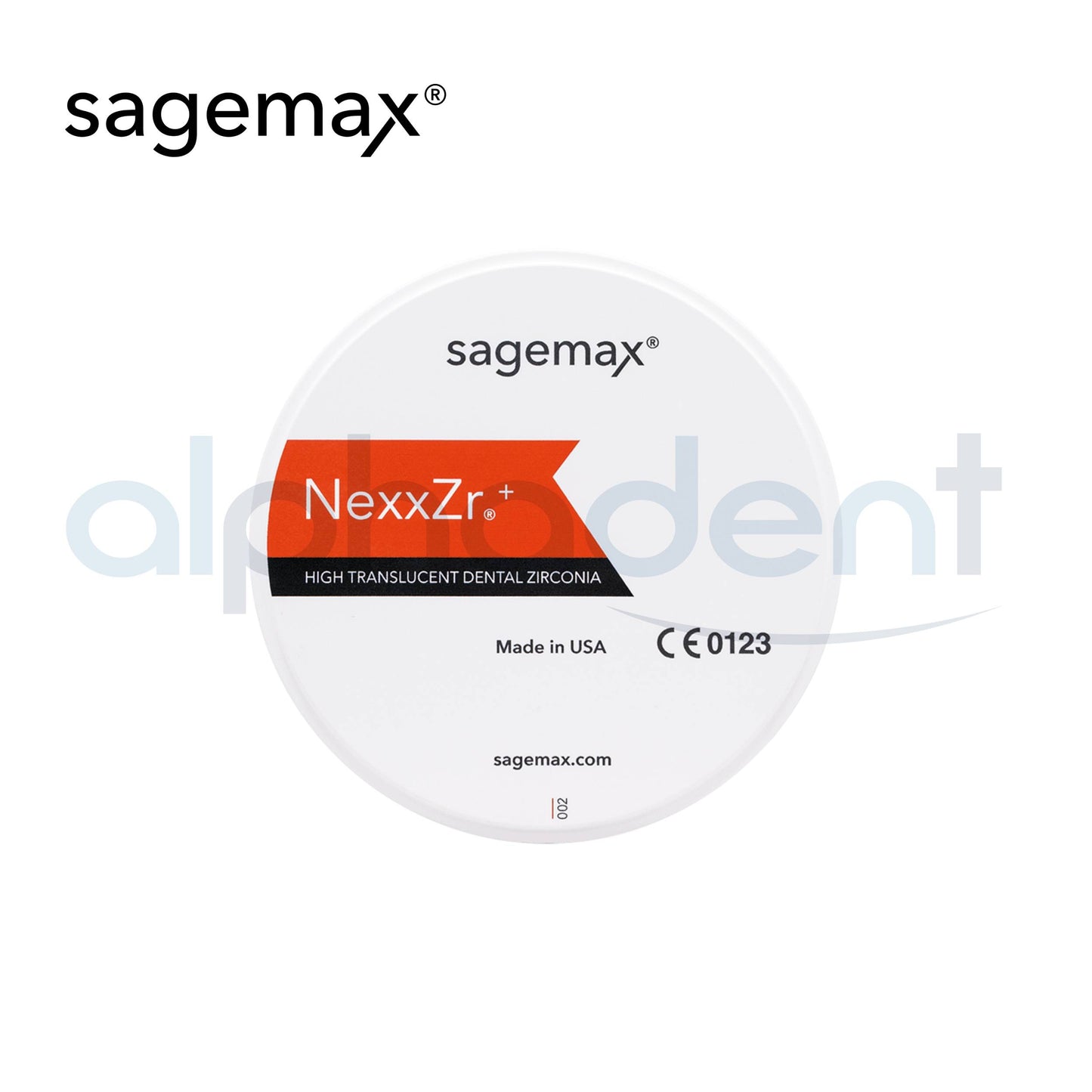 Sagemax Zirconia Disc High Translucent (Nexxzr Plus)