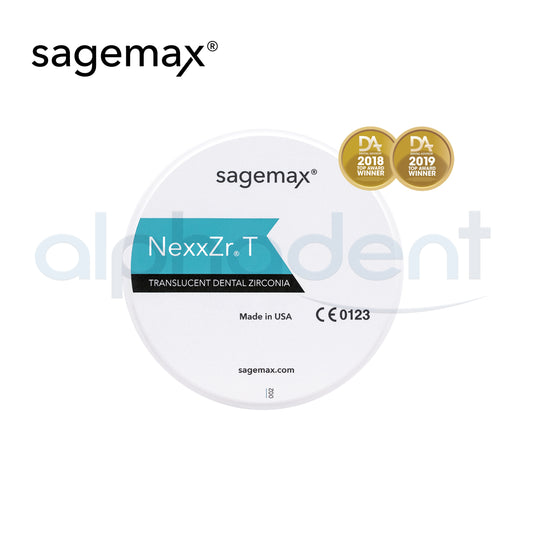 Sagemax Zirconia Disc Translucent (Nexxzr T)
