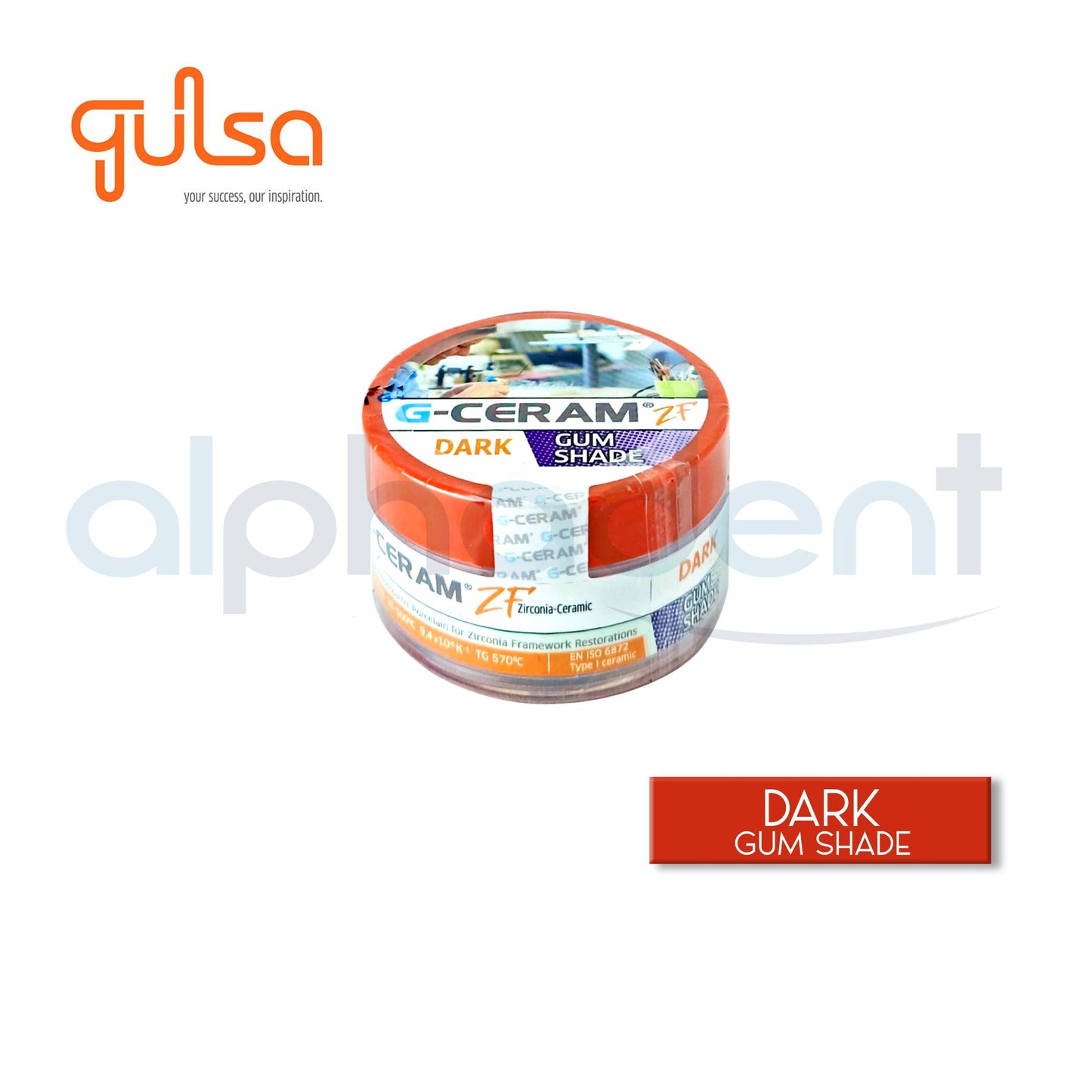 G-Ceram® Gum Shade (gingiva/pink porcelain)