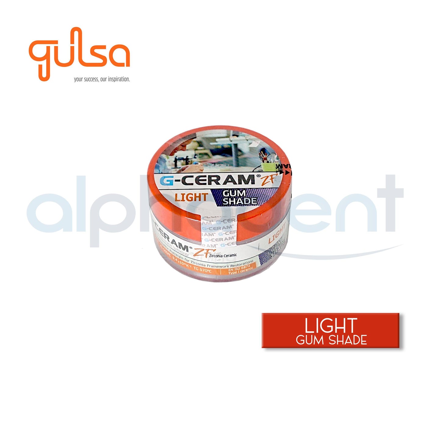 G-Ceram® Gum Shade (gingiva/pink porcelain)